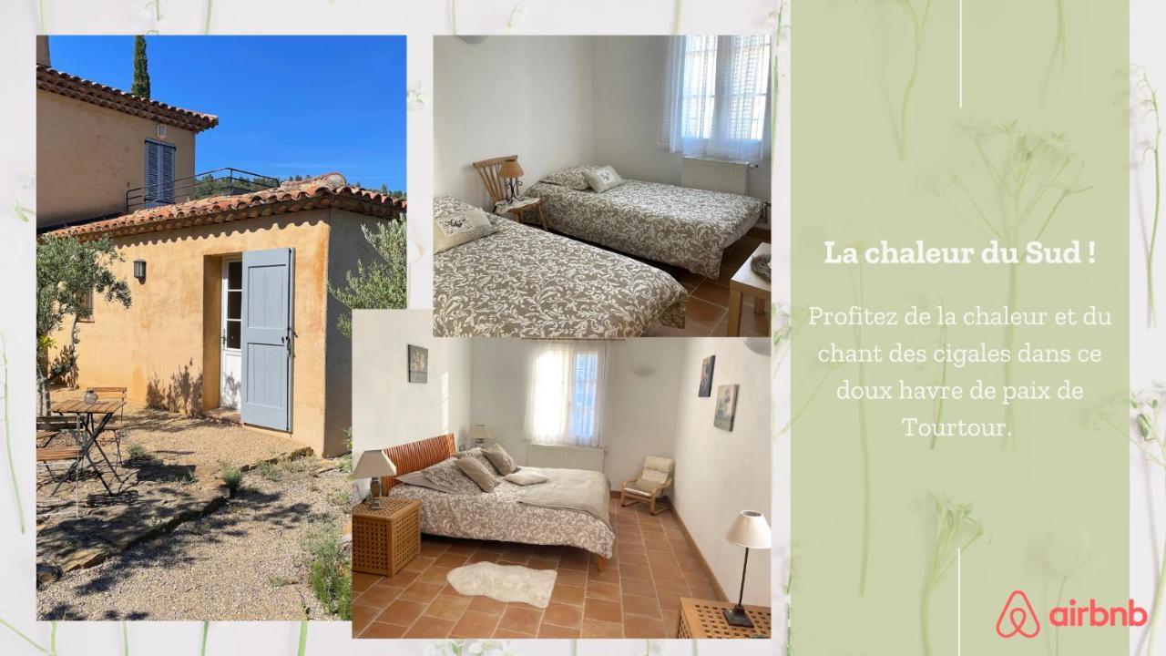 Chambres En Campagne Tourtour Bagian luar foto